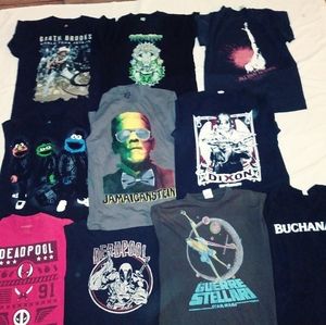 Medium shirts resale lot deal of 10 shirts